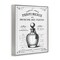 Stupell Industries Vintage French Perfume Framed Giclee, design by Lettered and Lined